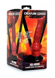 Creature Cocks Hell-Hound Canine Penis Silicone Dildo MASTER SERIES