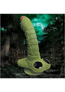 Creature Cocks Swamp Monster Scaly Silicone Dildo MASTER SERIES