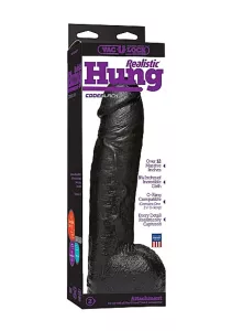 Doc Johnson Vac-U-Lock CodeBlack Realistic Dildo 30 cm