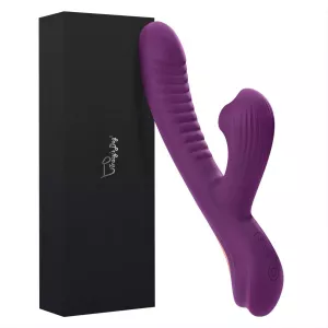 Tracy's Dog Beta Rabbit Vibrator 3in1 Purple TRACY DOG