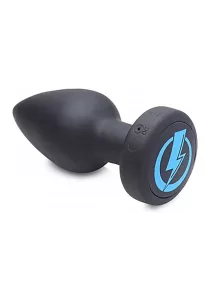 Zeus Electrosex E-Stim Pro Silicone Vibrating Anal Plug with Remote XR BRANDS