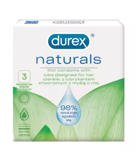 Durex Naturals 3ks