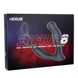 Nexus Simul8 Stroker Edition Vibrating Dual Motor Anal Cock and Ball Toy