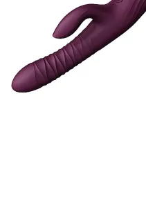 Zalo Mose Thrusting Rabbit Vibrator Purple