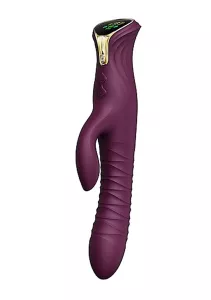 Zalo Mose Thrusting Rabbit Vibrator Purple