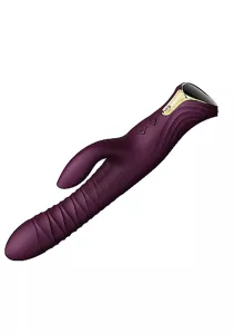 Zalo Mose Thrusting Rabbit Vibrator Purple