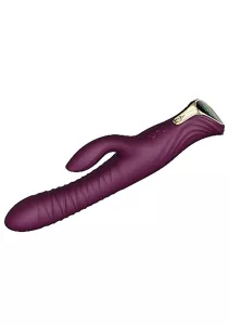 Zalo Mose Thrusting Rabbit Vibrator Purple