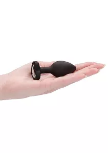 Ouch! Regular Diamond Butt Plug Black