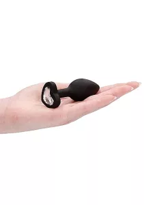 Ouch! Regular Diamond Butt Plug Black