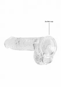 RealRock Crystal Clear 15cm SHOTS TOYS