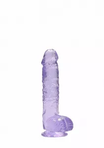 RealRock Crystal Clear 15cm Purple