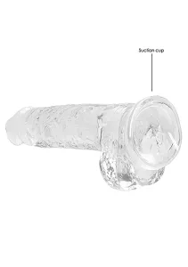 RealRock Crystal Clear 19cm SHOTS TOYS