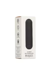 Shots Be Good Tonight 10 Speed Rechargeable Bullet Black SHOTS TOYS