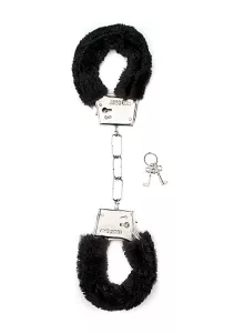 Shots Furry Handcuffs Black