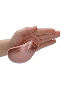 Shots Innovation Twitch Hands-Free Suction & Vibration Toy RoseGold SHOTS TOYS