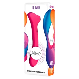 Alive Quiver Clitoris Sucker Fucsia SILEXD