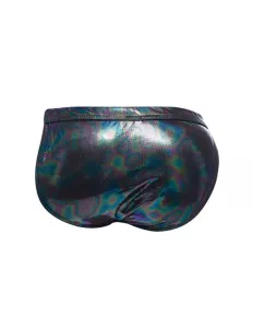 C4M Emerald Clip Tanga Brief Black CUT4MEN