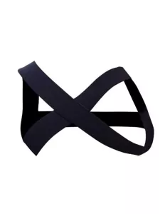 H4RNESS by C4M Hero Black Harness CUT4MEN