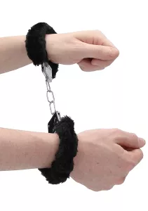 Ouch! Beginner's Handcuffs Furry Black