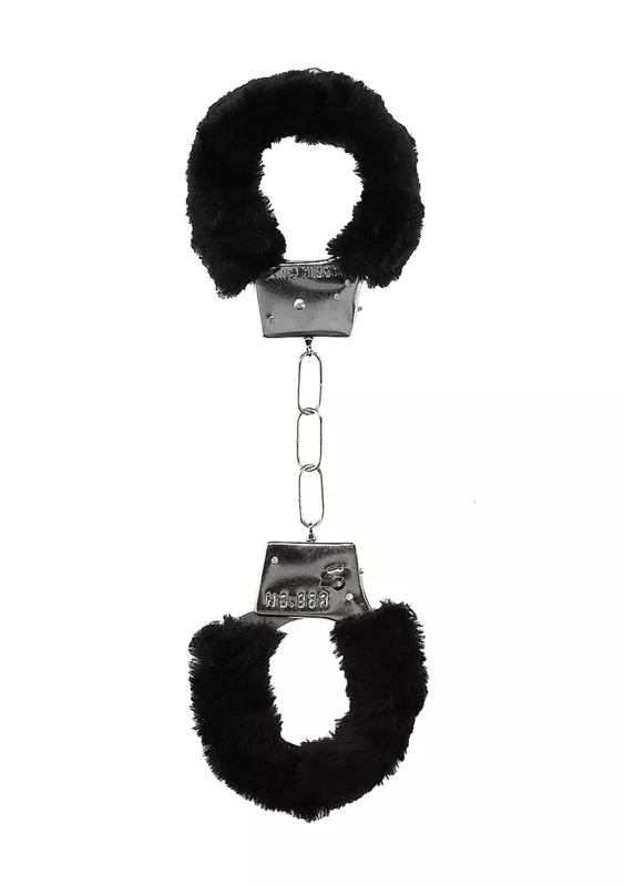 Ouch! Beginner's Handcuffs Furry Black