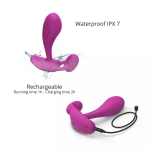 Love to Love Witty P&G Vibrator with Remote Control Pink LOVELY PLANET