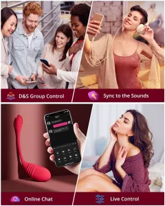 Lovense Vulse App-Controlled Thrusting Egg Vibrator