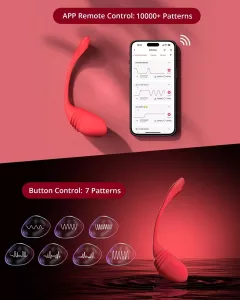 Lovense Vulse App-Controlled Thrusting Egg Vibrator