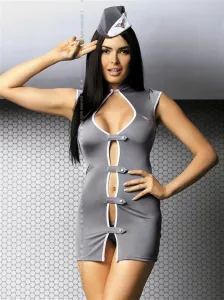 Sexy kostým Obsessive Stewardess