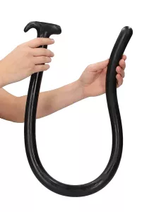 Ouch! Ass Snake Dildo Black 100 cm