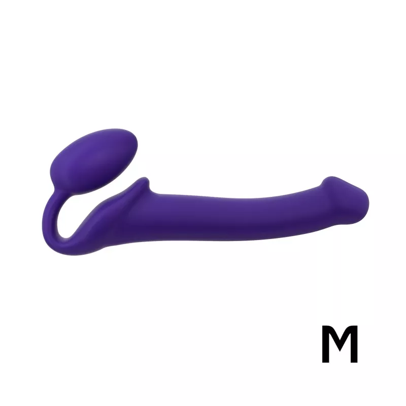 Strap-on-me Semi-Realistic Bendable Strap-On Purple M LOVELY PLANET