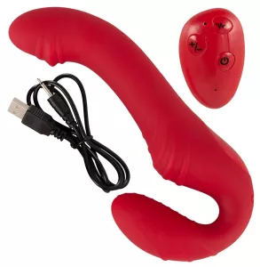 You2Toys Remote Controlled Strapless Strap-On 3 Motors Red