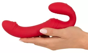 You2Toys Remote Controlled Strapless Strap-On 3 Motors Red