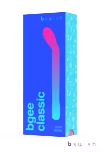 B Swish Bgee Classic G-spot Vibrator Purple