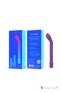 B Swish Bgee Classic G-spot Vibrator Purple