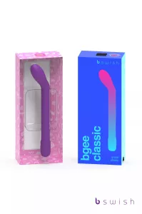 B Swish Bgee Classic G-spot Vibrator Purple