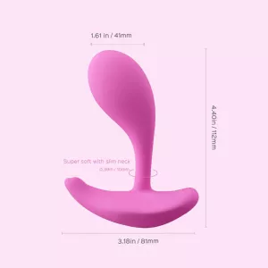 Honey Play Box OLY 2 Pressure Sensing APP-enabled Wearable Clit & G Spot Vibrator