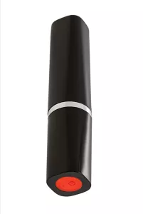 S Pleasures Lipstick Vibrator Black/Red DILDOS ASSORTED