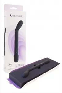 S Pleasures Lithea Rechargeable Black DILDOS ASSORTED