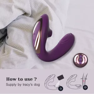 Tracy's Dog Clitoral Licking G-spot Vibrator OG Purple TRACY DOG