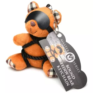 Master Series Rope Teddy Bear Keychain