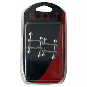 Rouge Ball End Nipple Clamps