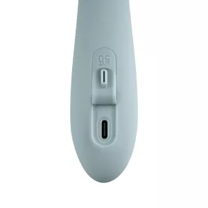 Svakom Chika App Controlled Warming G-spot And Clitoris Vibrator Turquoise Grey