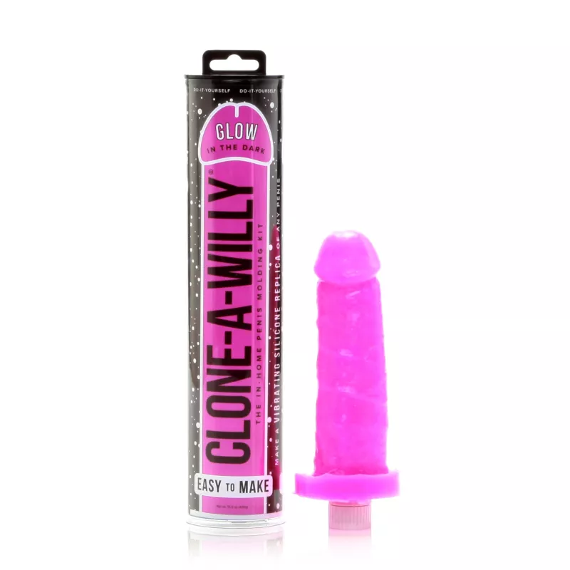 Clone A Willy Kit Glow-In-The-Dark Hot Pink EROPARTNER