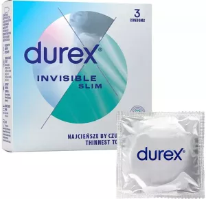 Durex Invisible Slim 3 ks