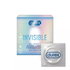 Durex Invisible XL 3 ks