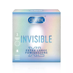 Durex Invisible XL 3 ks