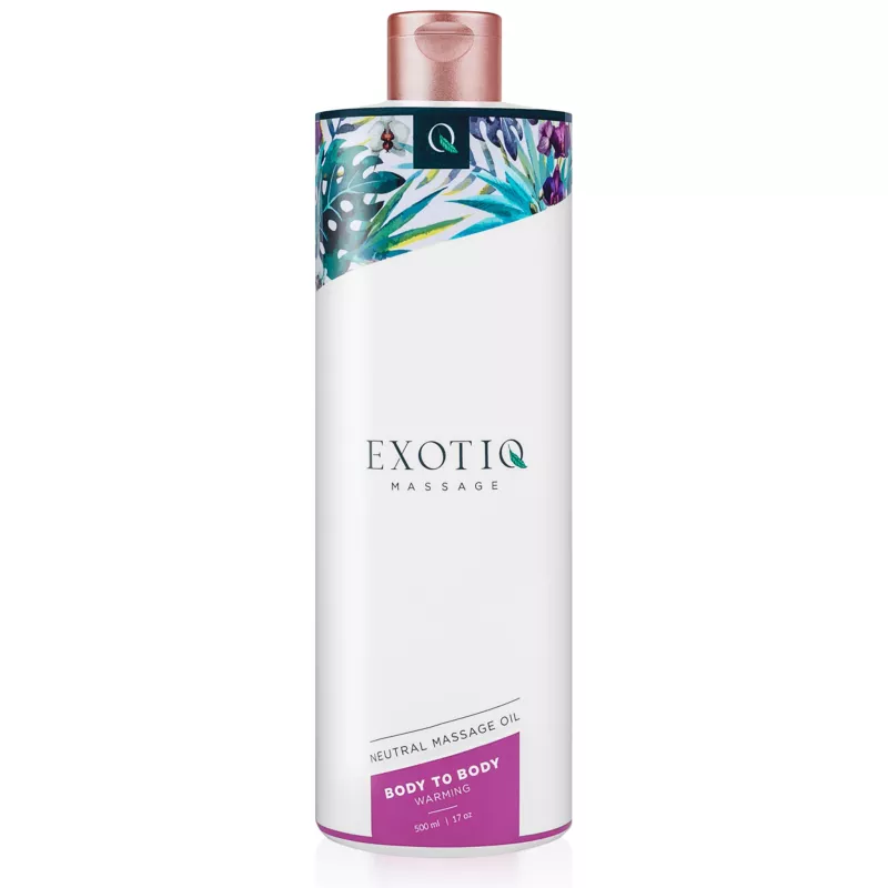 Exotiq Body To Body Warming Massage Oil 500ml SCALA