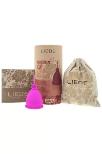 Liebe Menstrual Cup Pink Large DILDOS ASSORTED