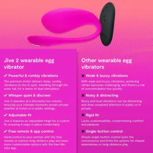 We-Vibe Jive 2 Electric Pink WE VIBE