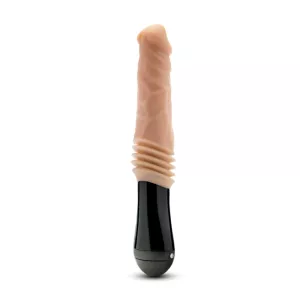 Dr. Skin Silicone Dr. Knight Thrusting Gyrating Vibrating Dildo Beige EASYTOYS